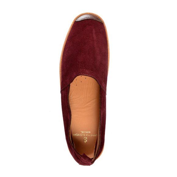 Officina Slowear Men\'s Purple Suede Leather Loafers Shoes US 9 IT 42 main image 8